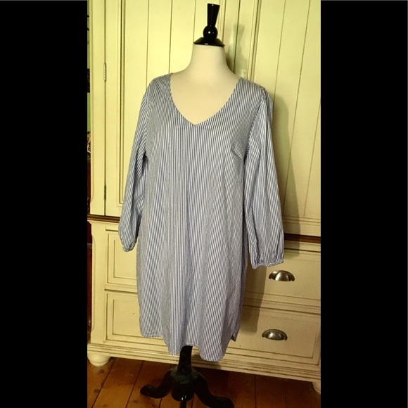 J. Crew Dresses & Skirts - ⚜️J Crew tie waist poplin dress⚜️